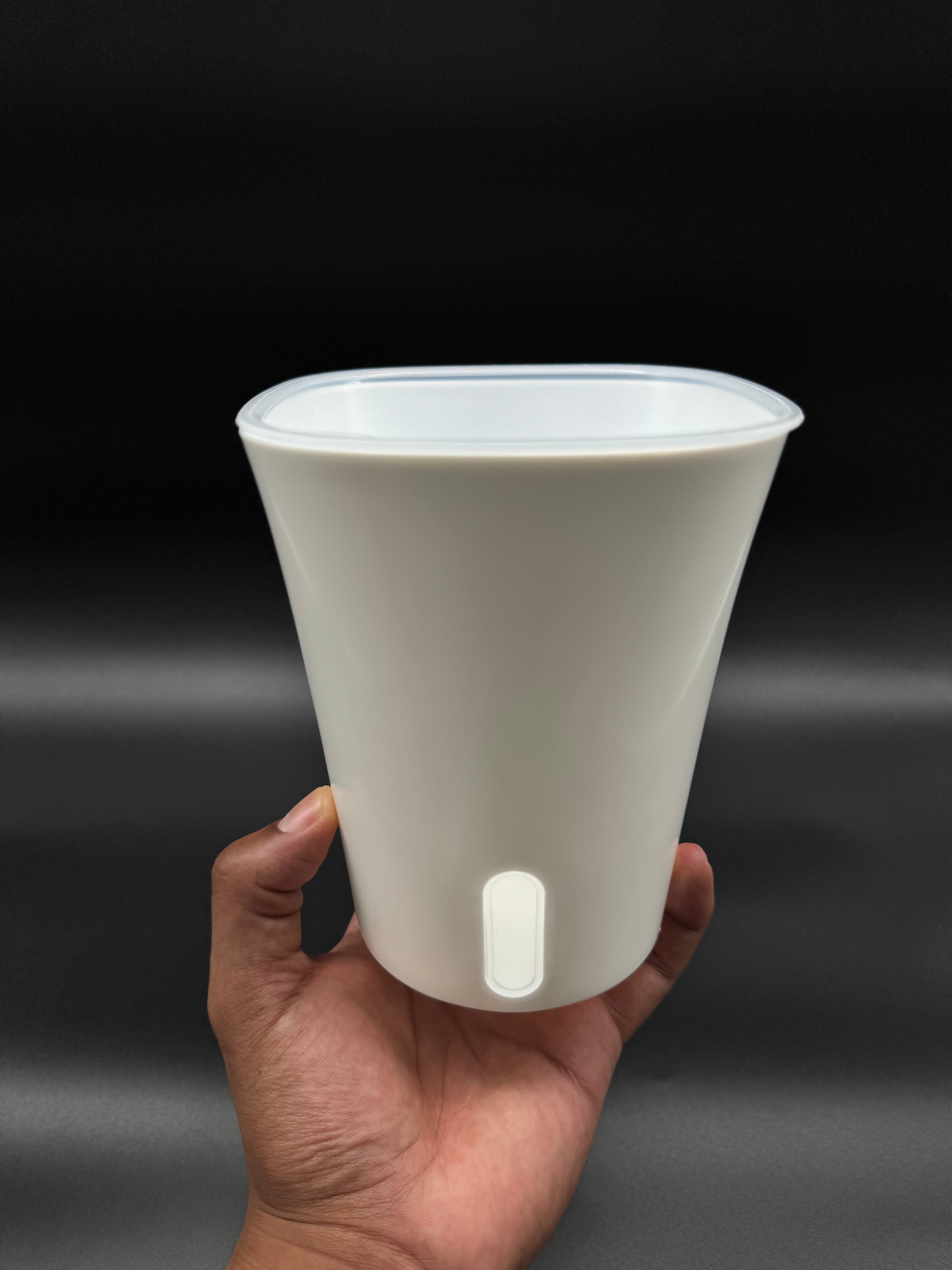 self watering plant pot insert Self-Watering Pots with Clear Insert for Root Monitoring