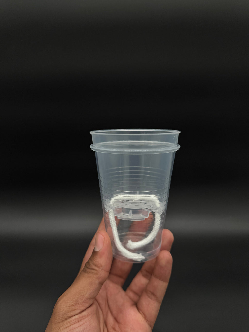 3” Self-Watering Pot (No Dome) – Clear Root View