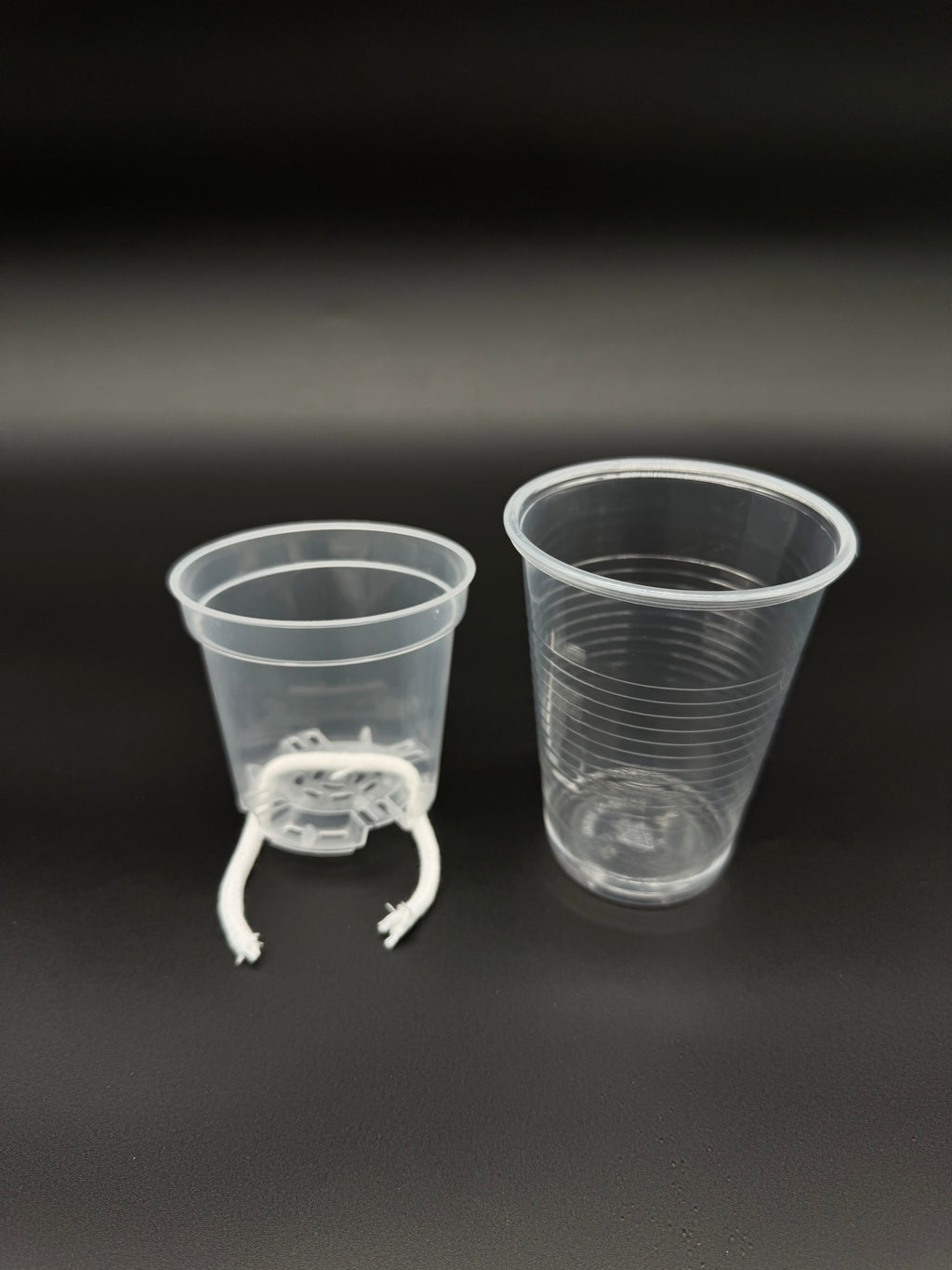 3” Self-Watering Pot (No Dome) – Clear Root View