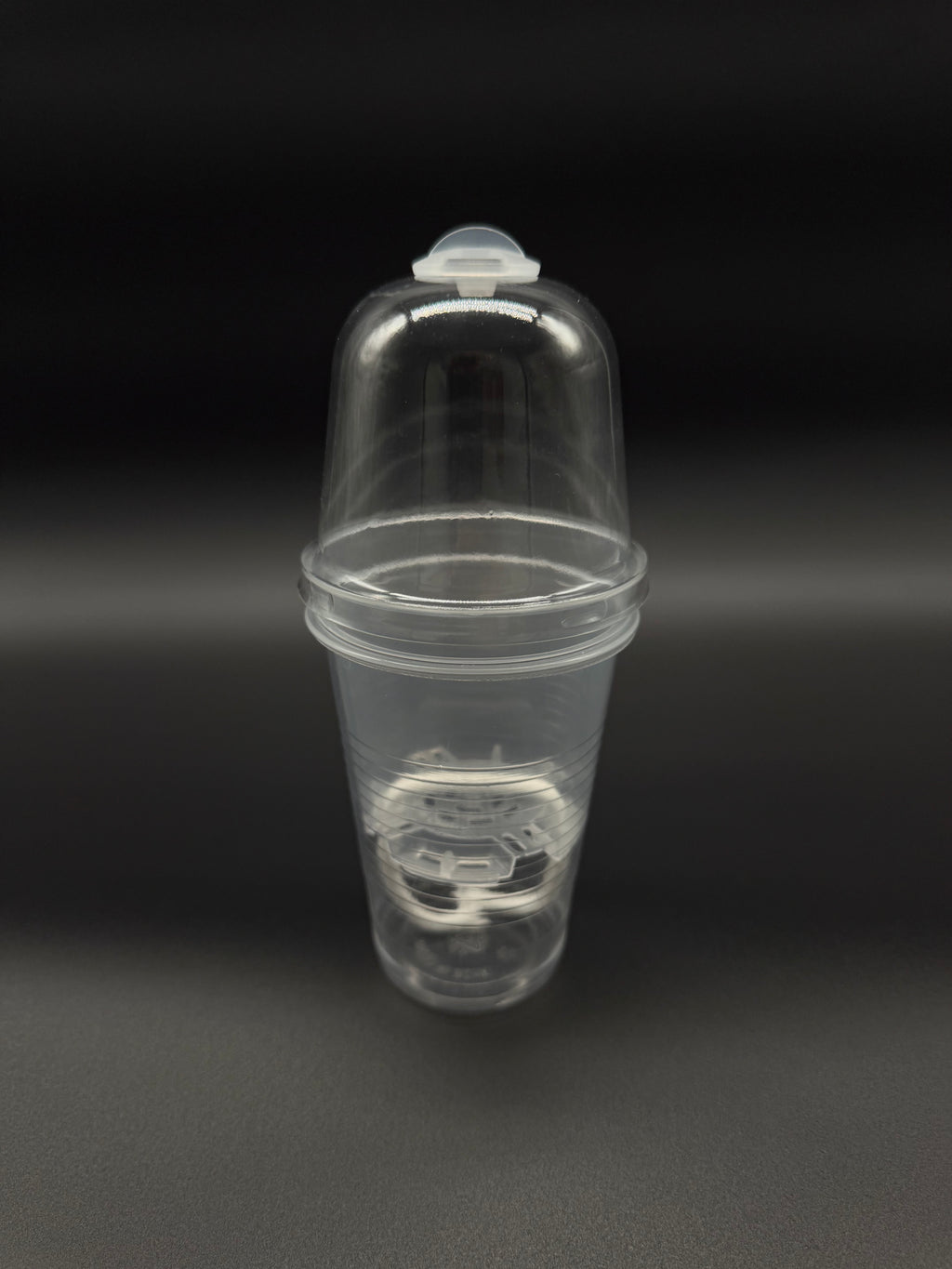 Clear 3-Inch Self-Watering Cup with Dome & Wick